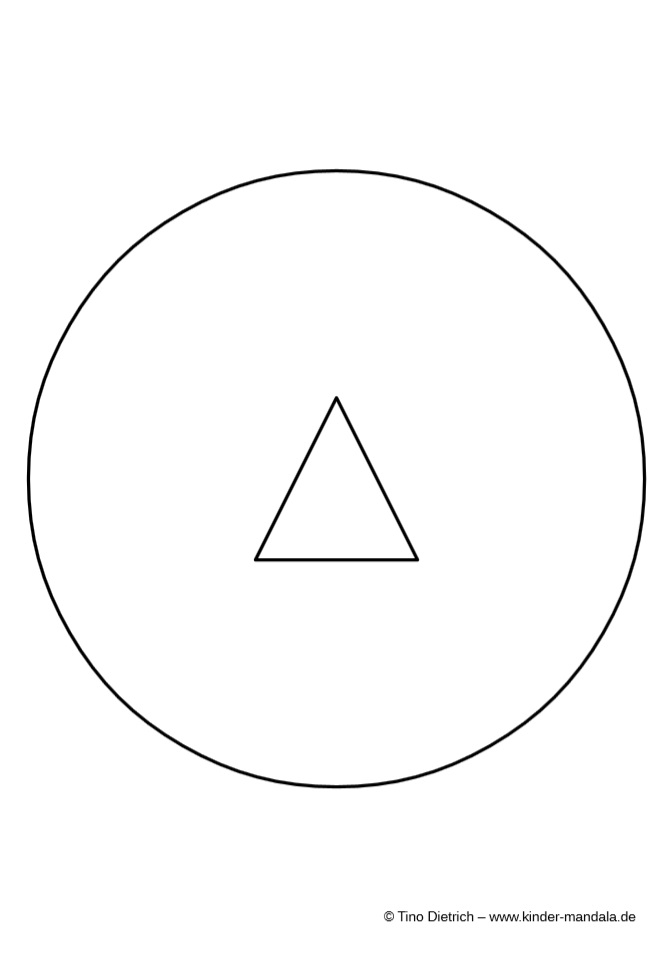 Mandala 1 Dreieck