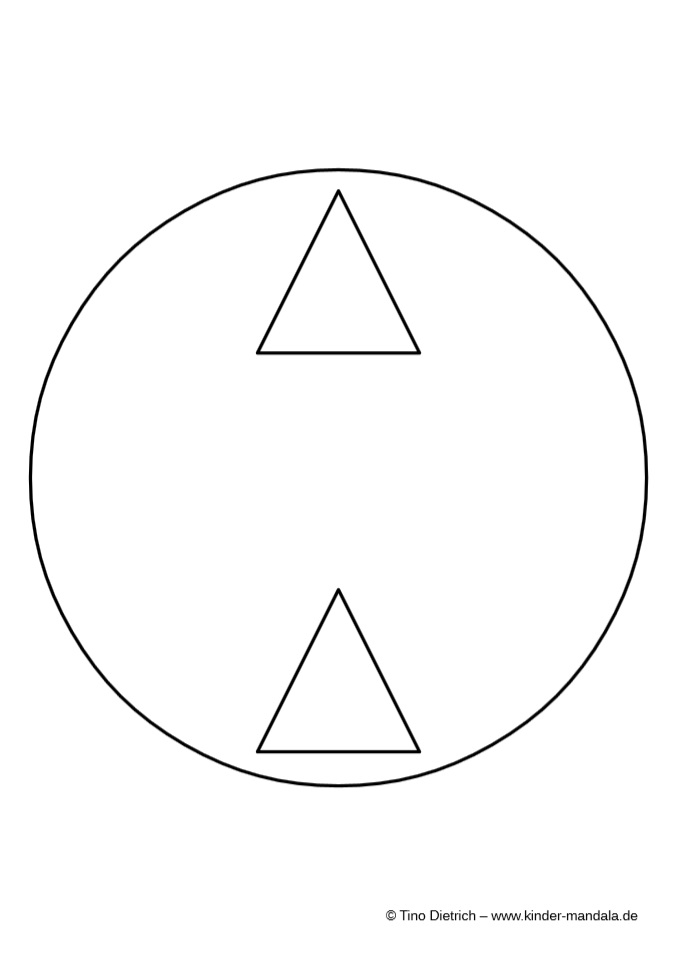 Mandala 2 Dreiecke