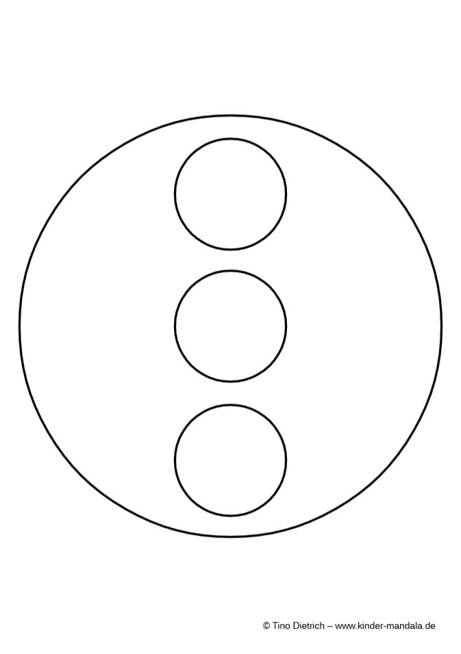 Mandala 3 Kreise