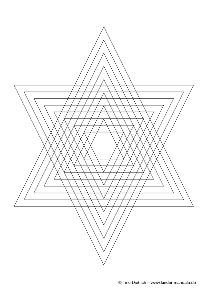Mandala Dreieck 5